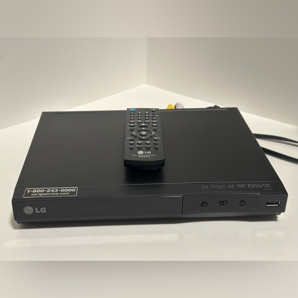 LG DVD Player with Remote